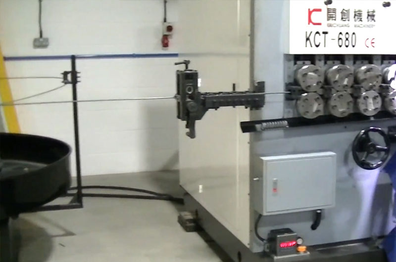 KCT 680 Spring Coiling at Airedale factory